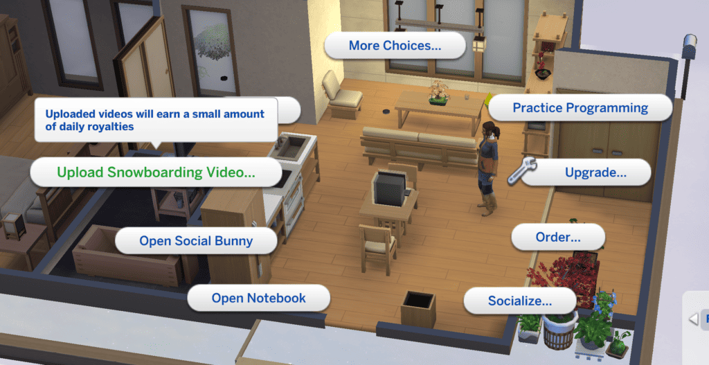 Image showing How to Upload a Snowboarding Video in the Sims 4
